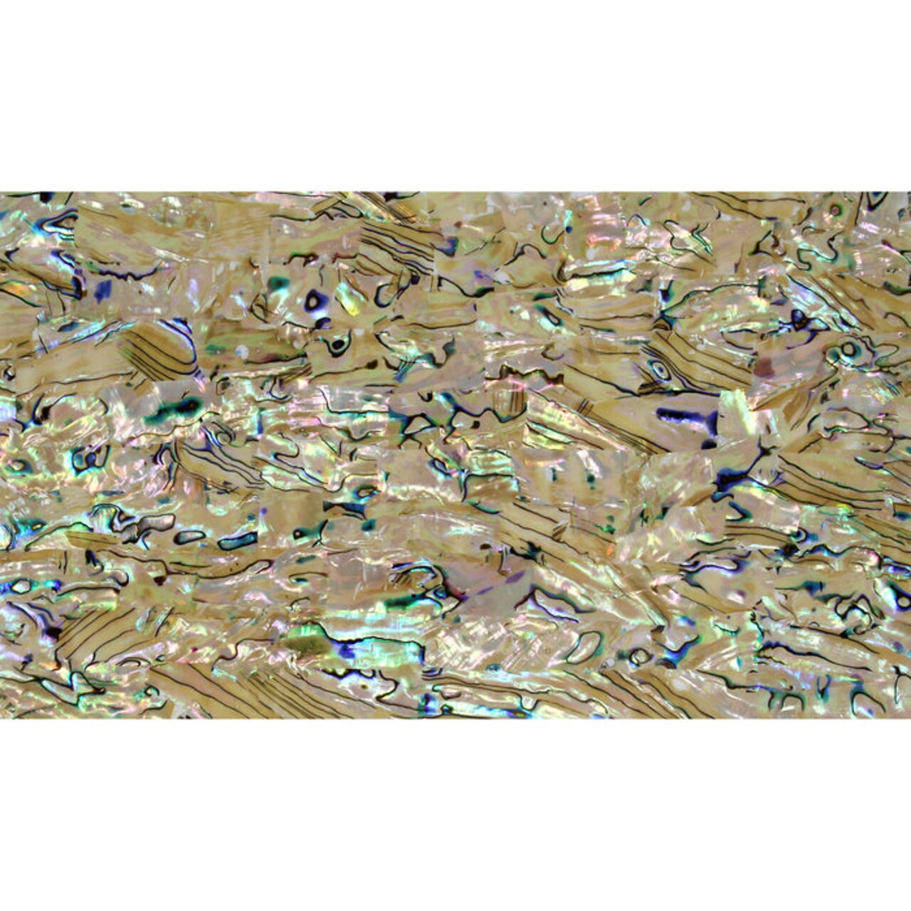 Shell Veneer, 5.5 x 9.5 inches | WMOP, BMOP, Abalone | Includes 3M Adhesive Sheet for Application, Great for Inlay Projects